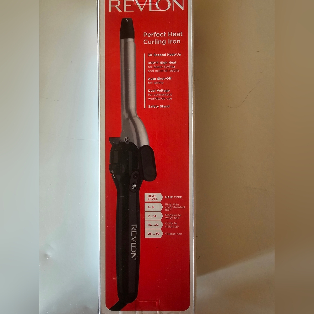Heat curling iron
